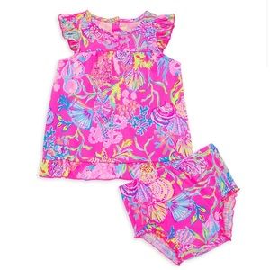 Cecily dress and bloomers